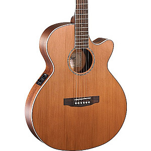 Cort SFX CED NAT Acoustic Electric Guitar w/Bag